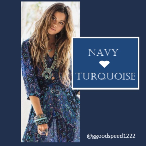 Navy Loves Turquoise *Mystery Gift Box*